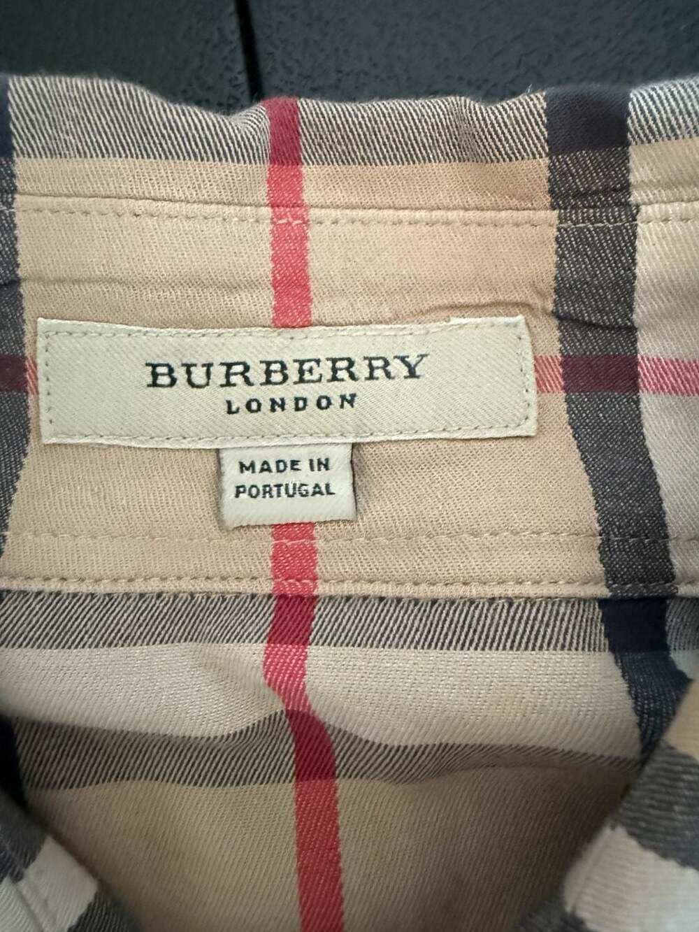 Burberry London Nova Check Long Sleeve Ladies Button Down Shirt Size‎ S - Picture 2 of 6